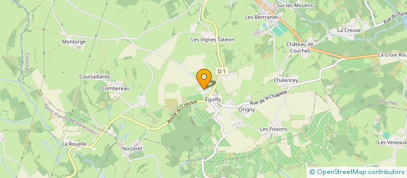 localisation de l'entreprise PROST FRERES  COUCHES