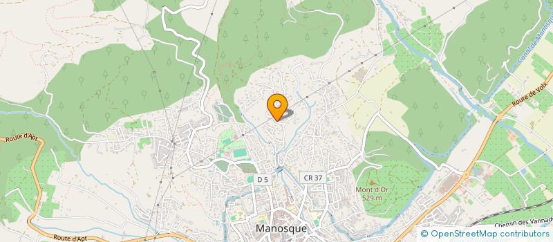 localisation de l'entreprise PROST - JEANNE D'ARC à MANOSQUE