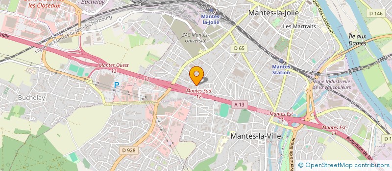 localisation de l'entreprise PROSTIA  MANTES-LA-VILLE