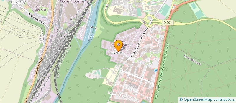 localisation de l'entreprise PROSTOCKAGE à SAINT-MAXIMIN