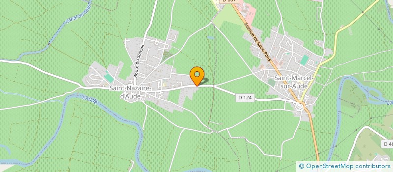 localisation de l'entreprise PROSTY  SAINT-NAZAIRE-D'AUDE