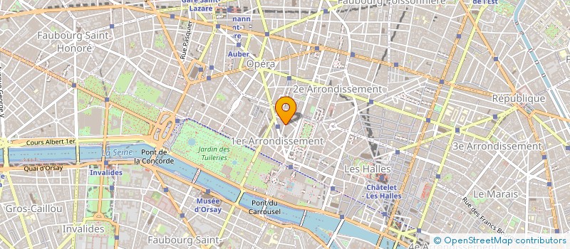 localisation de l'entreprise PROSTYLE à PARIS