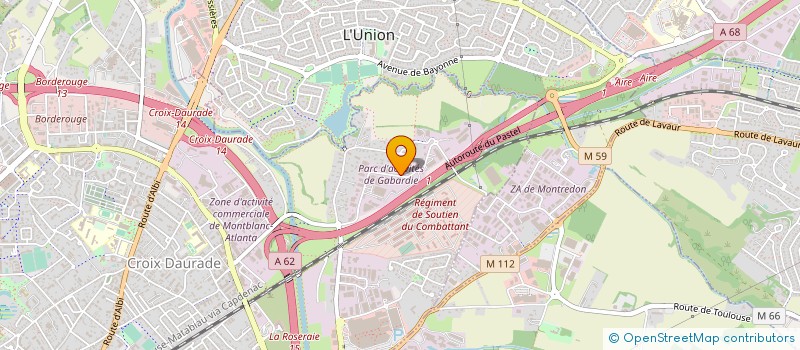 localisation de l'entreprise PROSUN à TOULOUSE