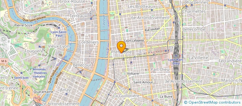 localisation de l'entreprise PROSURG à LYON