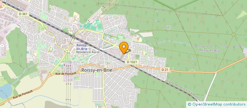localisation de l'entreprise PROSYB  ROISSY-EN-BRIE