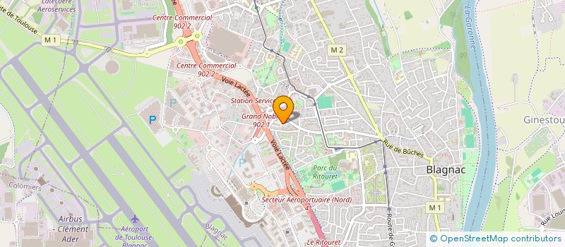 localisation de l'entreprise PROSYNERGIES PROMOTION  BLAGNAC