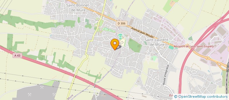 localisation de l'entreprise PROSYSCOM 69  SAINT-BONNET-DE-MURE