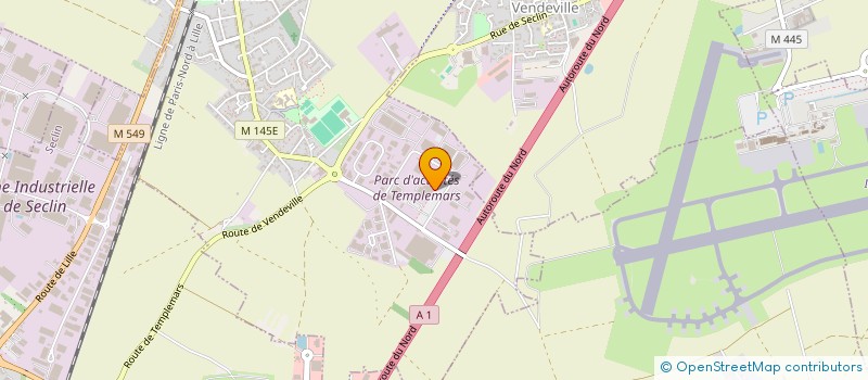 localisation de l'entreprise PROSYST à TEMPLEMARS