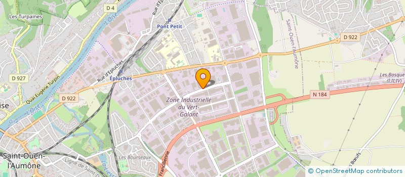 localisation de l'entreprise PROSYSTEMS à SAINT-OUEN-L'AUMONE