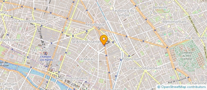 localisation de l'entreprise PROTEA  PARIS