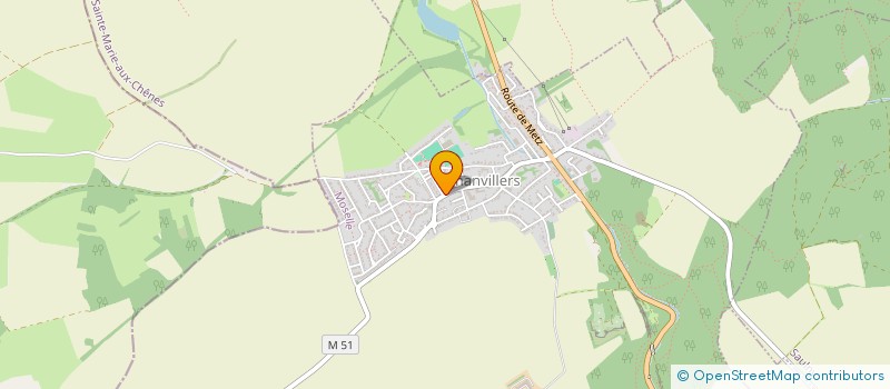 localisation de l'entreprise PROTEA  AMANVILLERS