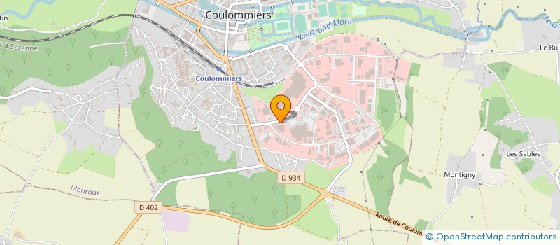 localisation de l'entreprise PROTEA AUTOMOBILES à COULOMMIERS