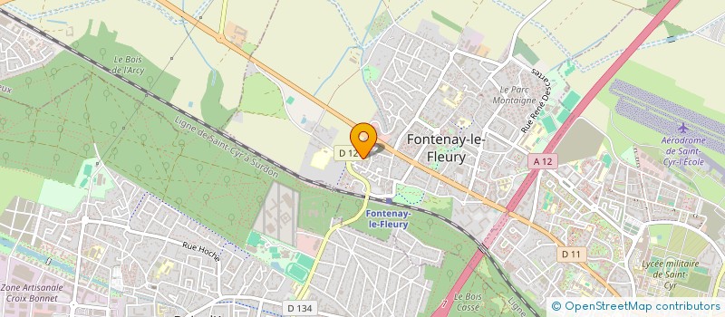 localisation de l'entreprise PROTEC + à FONTENAY-LE-FLEURY