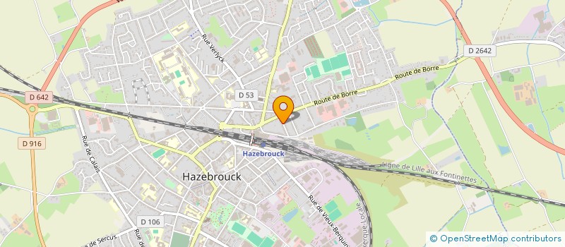 localisation de l'entreprise PROTEC DODO à HAZEBROUCK