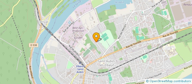 localisation de l'entreprise PROTEC ENVIR ST-AUBIN-LES-ELBEUF CLEON  SAINT-AUBIN-LES-ELBEUF