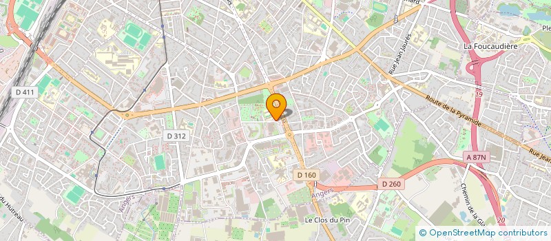 localisation de l'entreprise PROTEC EVENTS  ANGERS