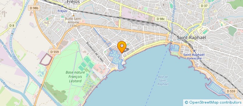localisation de l'entreprise PROTEC HABITAT SANTE à FREJUS