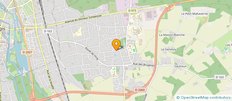 localisation de l'entreprise PROTEC'HOME SUD à AMILLY