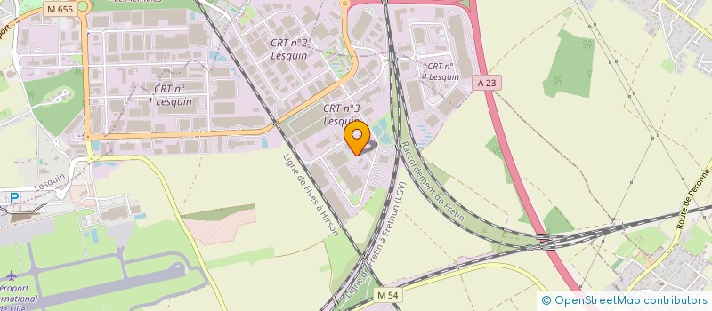 localisation de l'entreprise PROTEC NORD à FRETIN