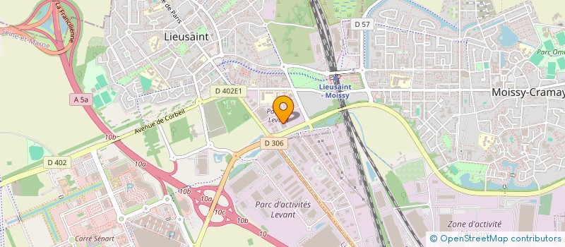 localisation de l'entreprise PROTEC SECURITY SYSTEMS à LIEUSAINT