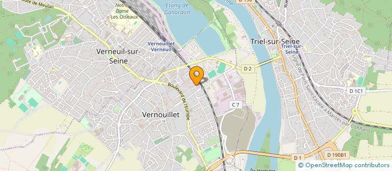 localisation de l'entreprise PROTEC TOIT à VERNOUILLET