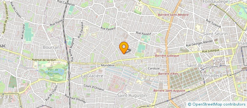 localisation de l'entreprise PROTECAD à BORDEAUX