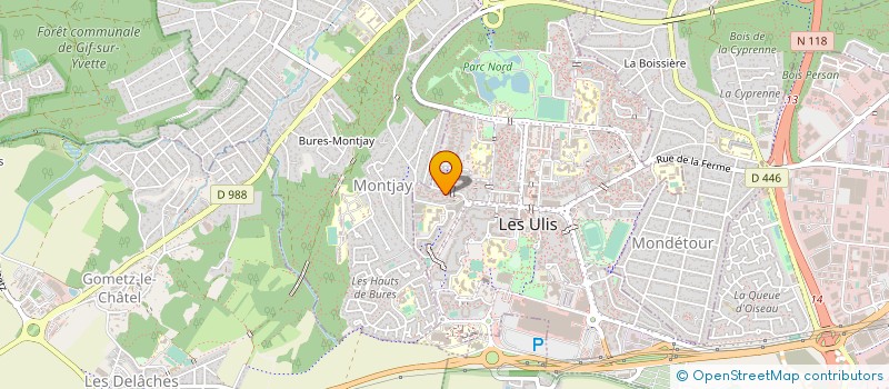 localisation de l'entreprise PROTECGARDE à LES ULIS