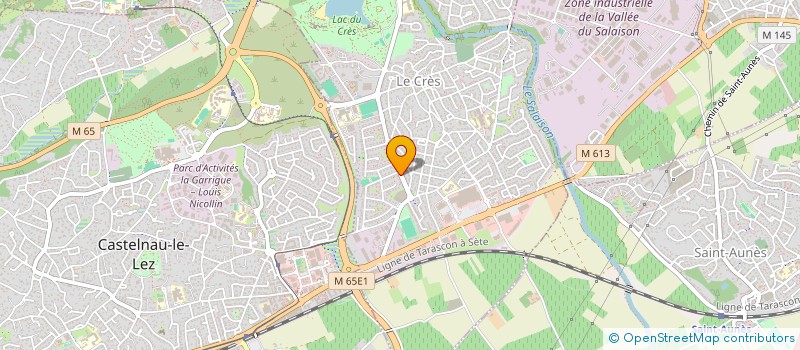 localisation de l'entreprise PROTECH 888 à LE CRES
