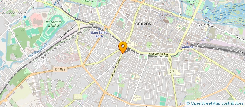 localisation de l'entreprise PROTECH FINANCE  AMIENS