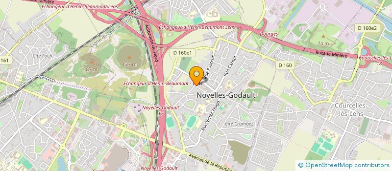 localisation de l'entreprise PROTECH GUARD PRIVE à NOYELLES-GODAULT