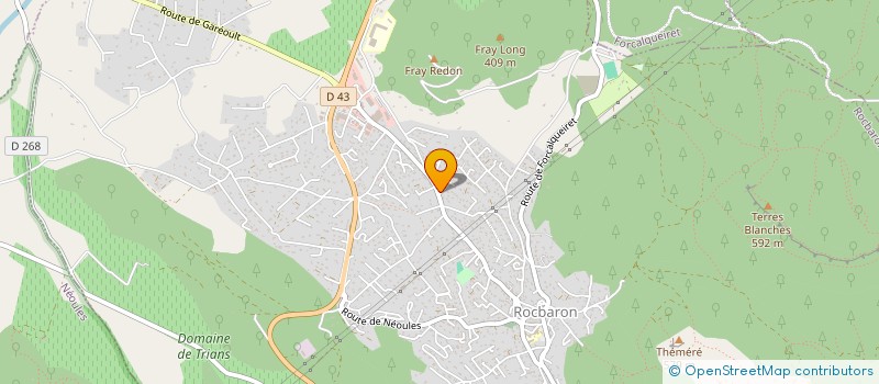 localisation de l'entreprise PROTECH PLOMBERIE  ROCBARON