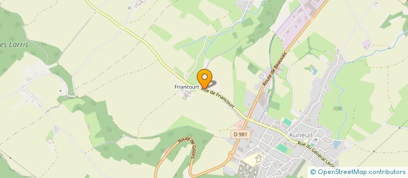 localisation de l'entreprise PROTECH RENTING  AUNEUIL