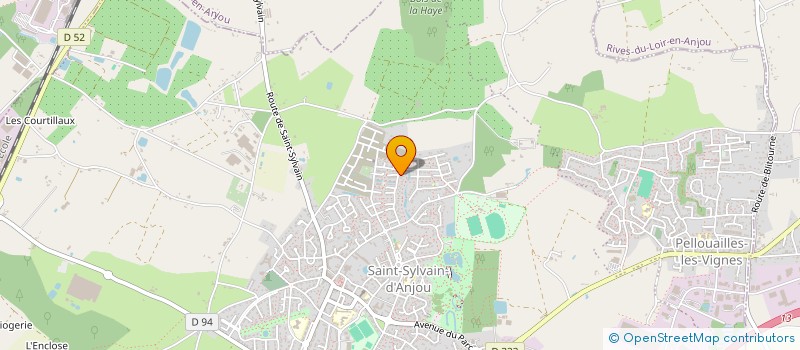 localisation de l'entreprise PROTECH SERRURERIE  VERRIERES-EN-ANJOU