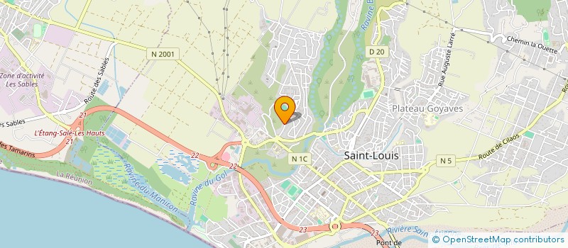 localisation de l'entreprise PROTECHNIC SARL à SAINT-LOUIS