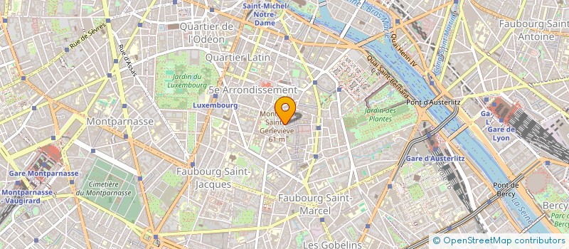 localisation de l'entreprise PROTECLAND 2000  PARIS