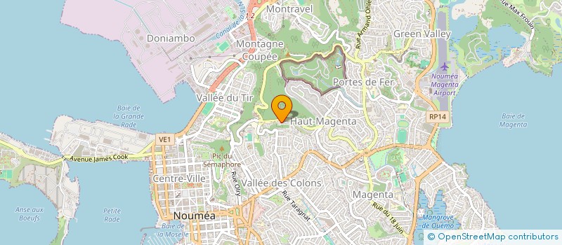 localisation de l'entreprise PROTECMARINENC à NOUMEA