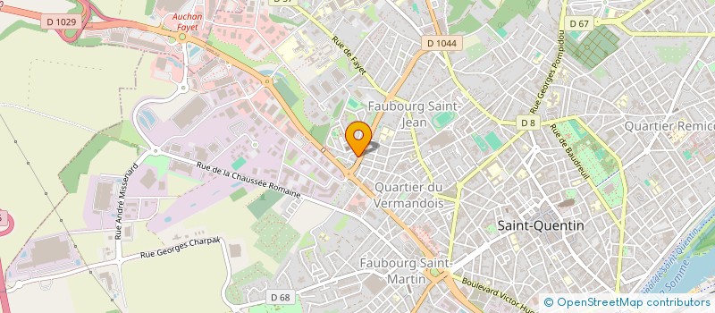 localisation de l'entreprise PROTECPHONE à SAINT-QUENTIN