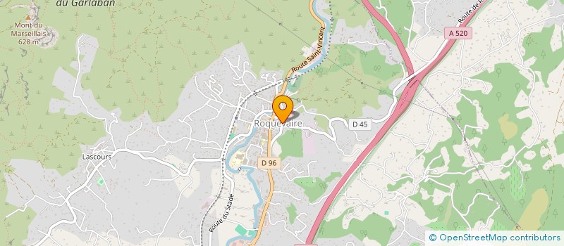 localisation de l'entreprise PROTECSOL 2000  ROQUEVAIRE