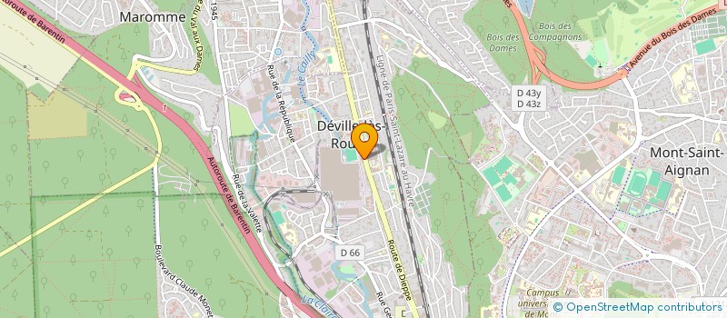 localisation de l'entreprise PROTECSURE FC  DEVILLE-LES-ROUEN