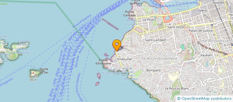 localisation de l'entreprise PROTECT à MARSEILLE