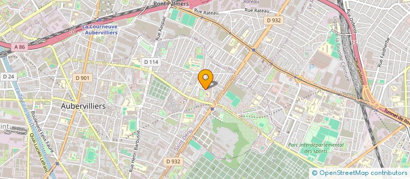 localisation de l'entreprise PROTECT & ASSURANCES  AUBERVILLIERS