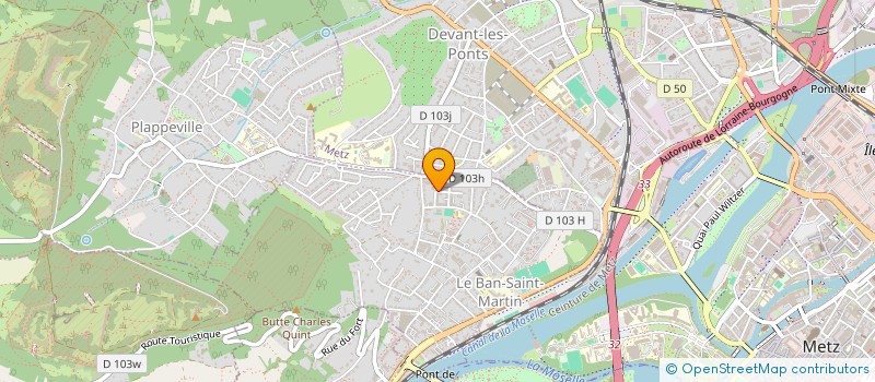 localisation de l'entreprise PROTECT ET INVEST à LE BAN-SAINT-MARTIN