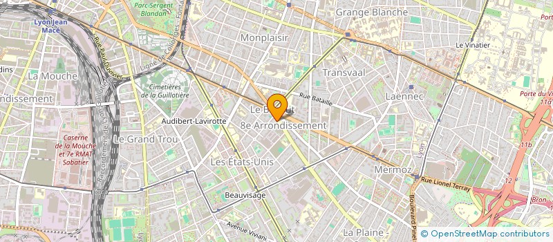 localisation de l'entreprise PROTECT ETANCHEITE  LYON