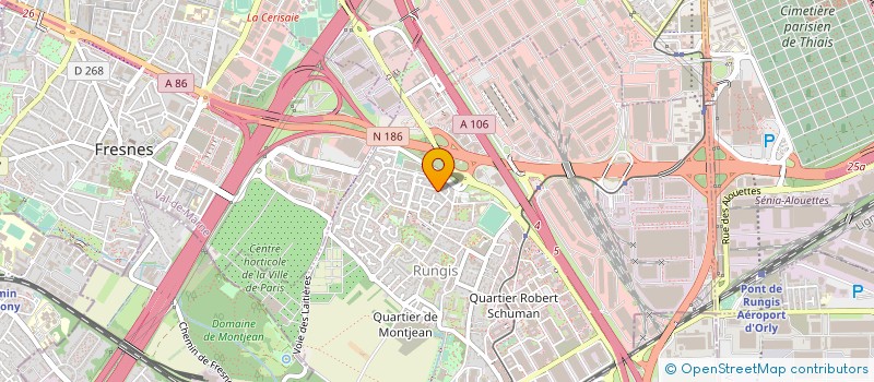 localisation de l'entreprise PROTECT FINANCE à RUNGIS