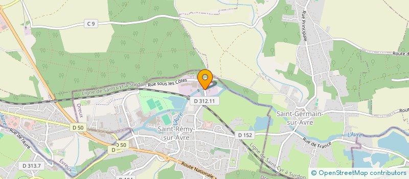 localisation de l'entreprise PROTECT GENERATION à SAINT-REMY-SUR-AVRE