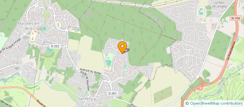 localisation de l'entreprise PROTECT HABITAT  SANTENY