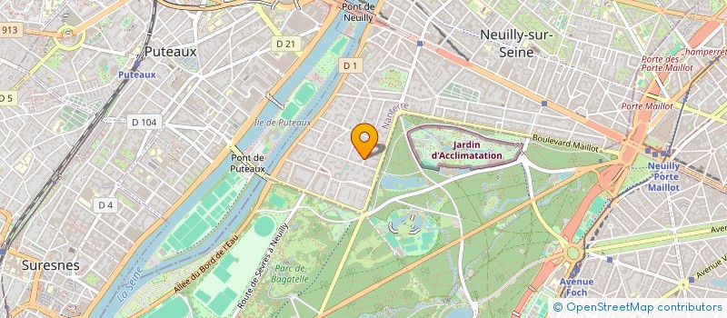 localisation de l'entreprise PROTECT'LIB à NEUILLY-SUR-SEINE