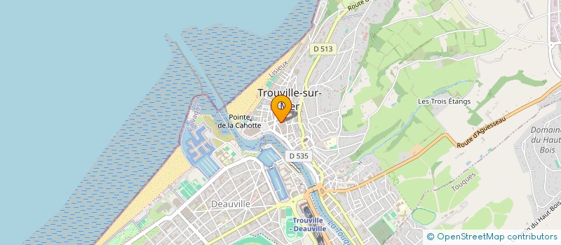 localisation de l'entreprise PROTECT-PATRIMOINE-HABITAT à TROUVILLE-SUR-MER