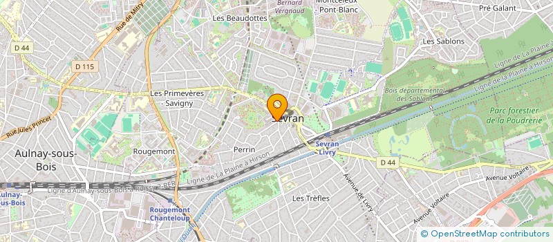 localisation de l'entreprise PROTECT PLUS AGIR  SEVRAN