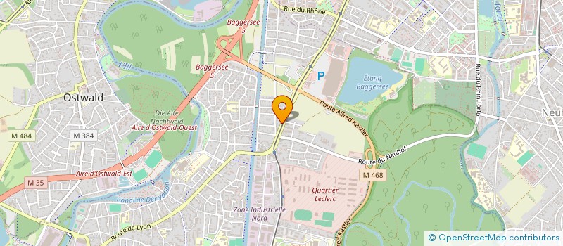 localisation de l'entreprise PROTECT-ROOM TECHNOLOGIE  ILLKIRCH-GRAFFENSTADEN